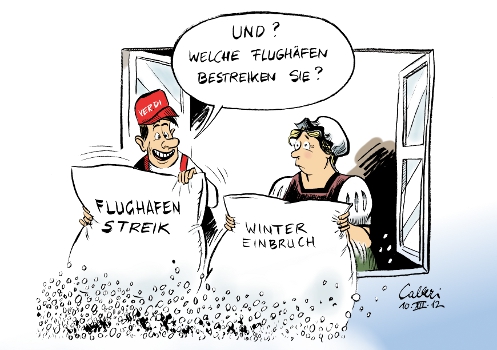 Flughafen Streik © Paolo Calleri