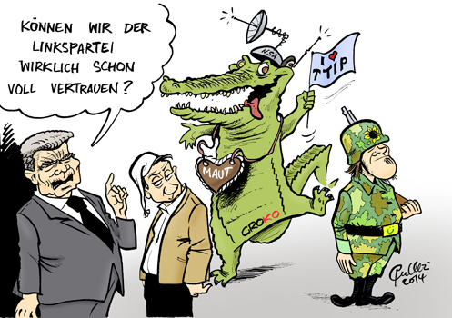 Gauck-Kritik © Paolo Calleri
