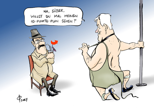 Lapdance und Lederhose  Paolo Calleri