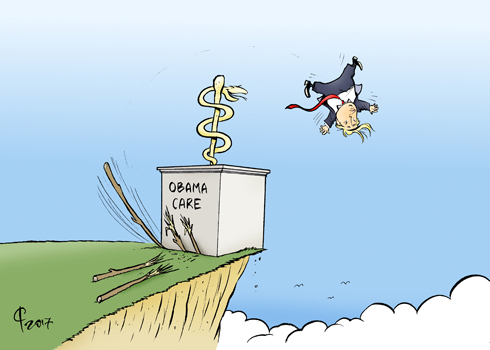 Obamacare-Abschaffung © Paolo Calleri