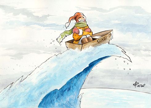 Gefangen in der zweiten Welle � Paolo Calleri