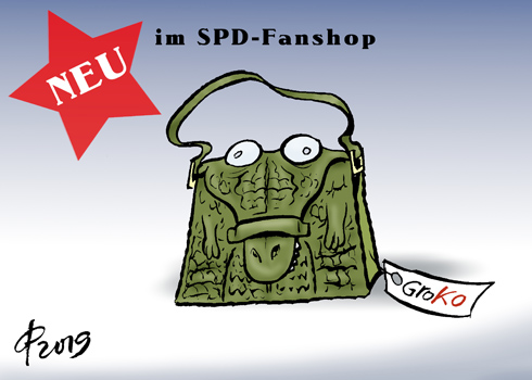 GroKo-T&auml;schchen � Paolo Calleri