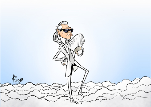 Karl Lagerfeld 1933 - 2019 � Paolo Calleri