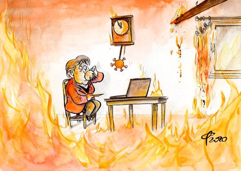 Merkel muss warten � Paolo Calleri