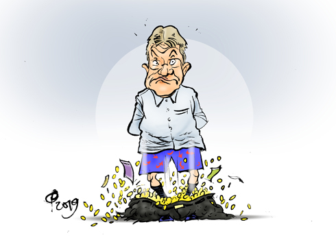 Mit heruntergelassener Hose � Paolo Calleri