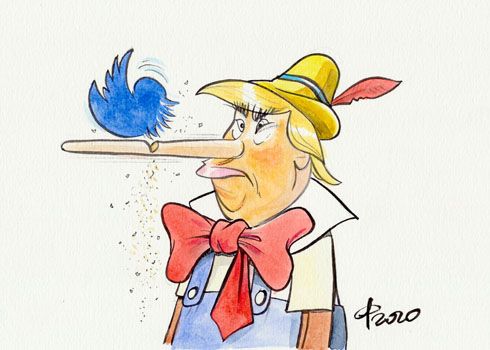 Trumpinocchio � Paolo Calleri