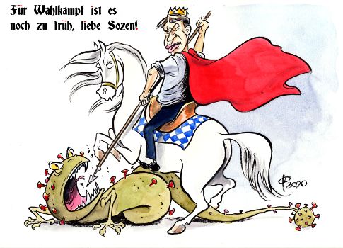 Verfr&uuml;hter Wahlkampf � Paolo Calleri