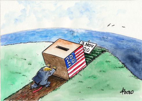 Verschieber Trump � Paolo Calleri