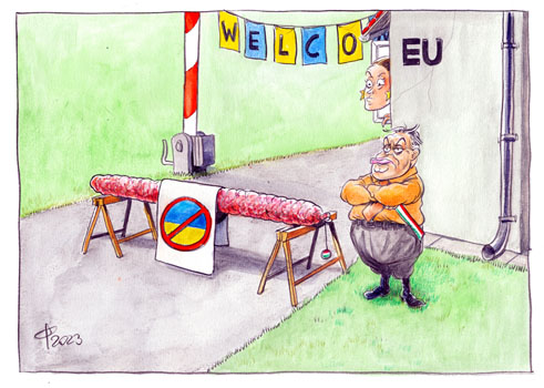 Ungarische Blockade  Paolo Calleri