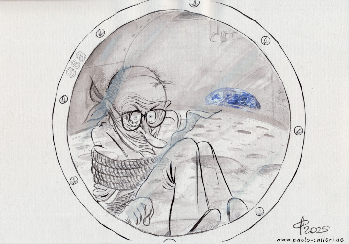 Bald erster Deutscher auf dem Mond? � Paolo Calleri