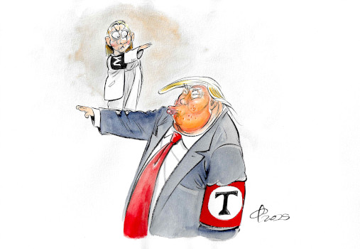 Die hohe Kunst der Schmeicheldiplomatie © Paolo Calleri