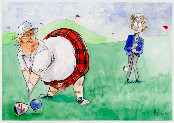 Golfplatzdiplomatie  Paolo Calleri