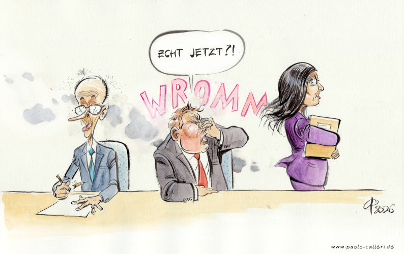 Vergiftetes Koalitionsklima � Paolo Calleri