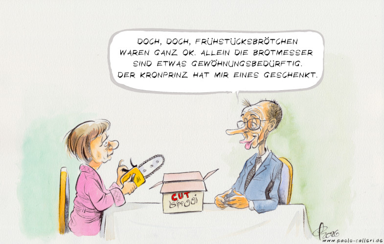 Zur&uuml;ck von den Saudis � Paolo Calleri